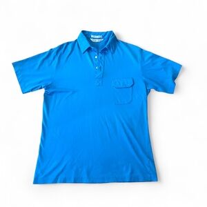 Christian Dior Blue Polo Shirt